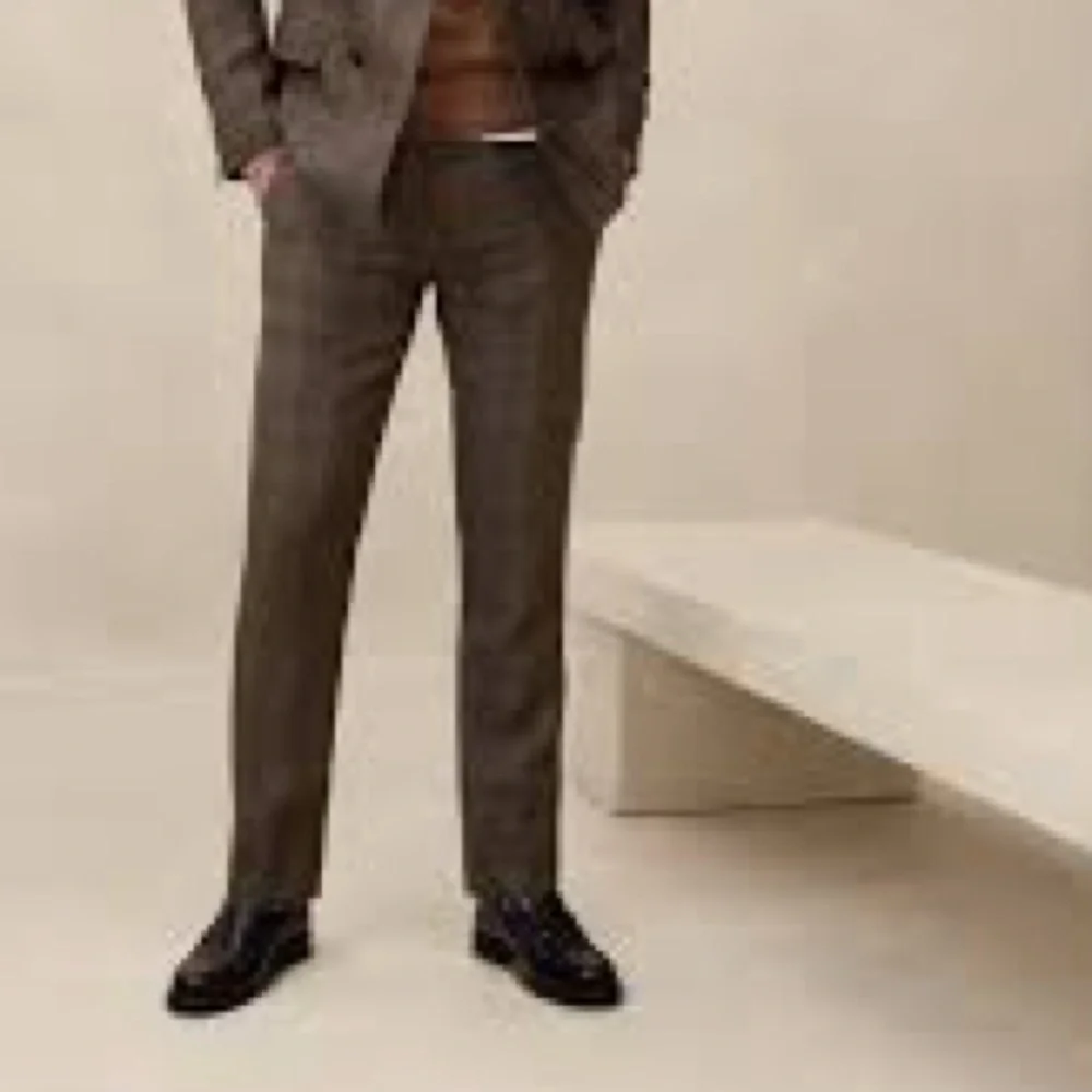 BANANA REPUBLIC SIMEON ITALIAN LINEN SUIT PANTS